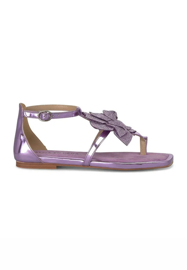 T-bar sandals - morado
