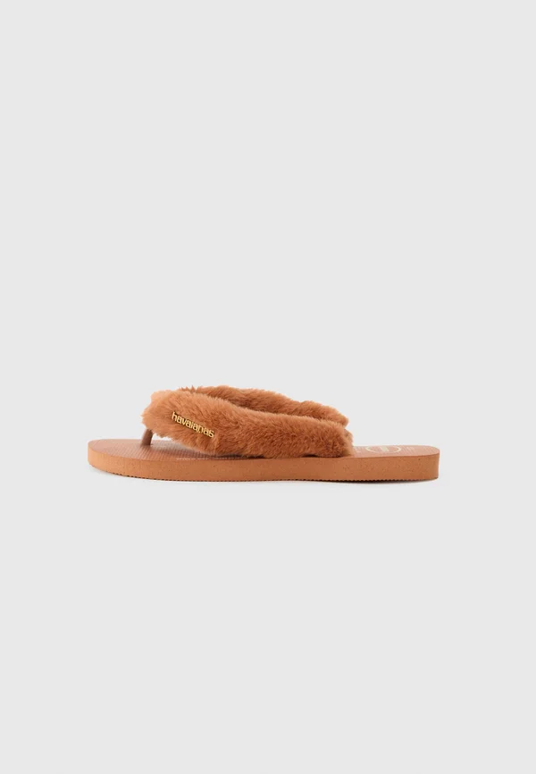T-bar sandals - rust