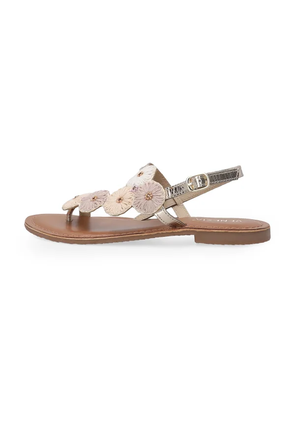 T-bar sandals - silver