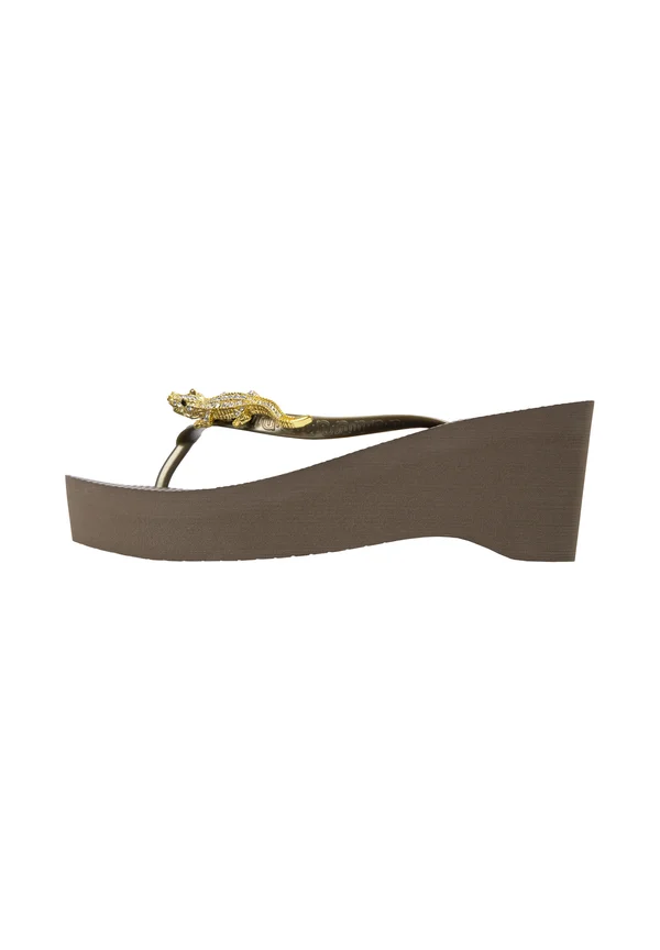 T-bar sandals - taupe