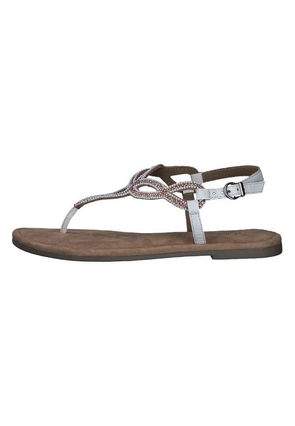 T-bar sandals - white comb.