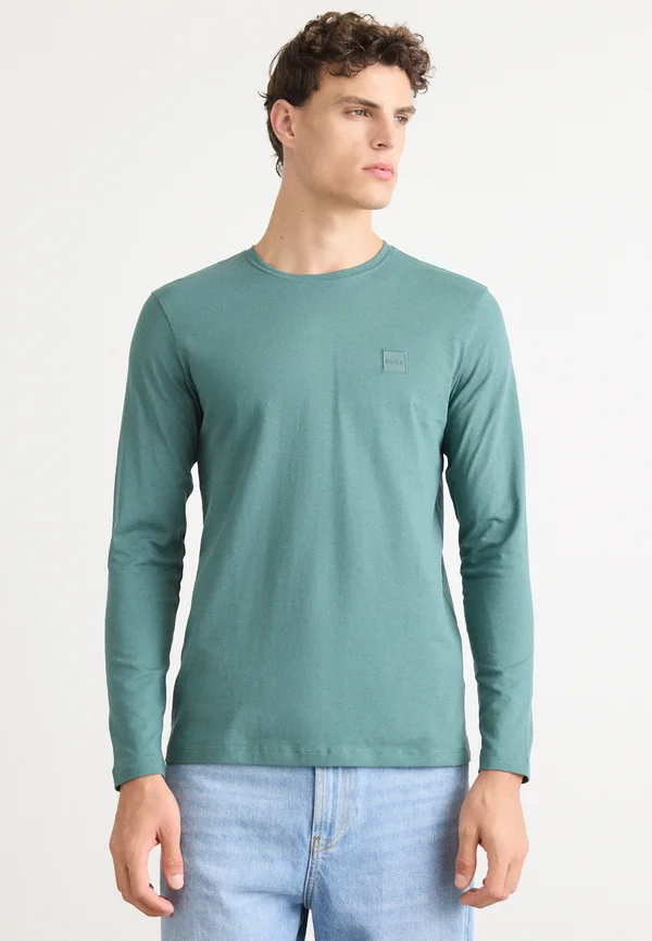 TACKS - Long sleeved top - open green
