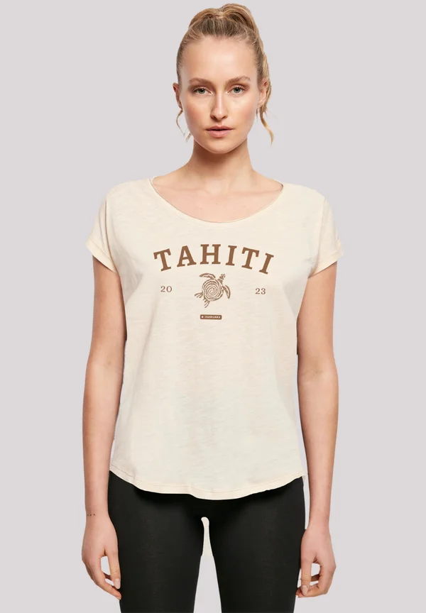 TAHITI - Print T-shirt - whitesand