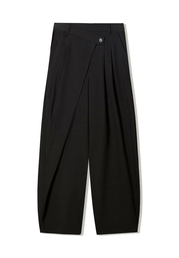 TAILORED - Trousers - black