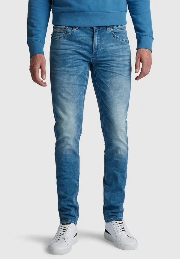 TAILWHEEL SLIM FIT - Slim fit jeans - soft mid blue