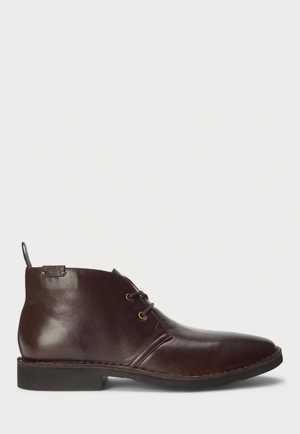 TALAN LEATHER CHUKKA BOOT - Lace-ups - dark brown