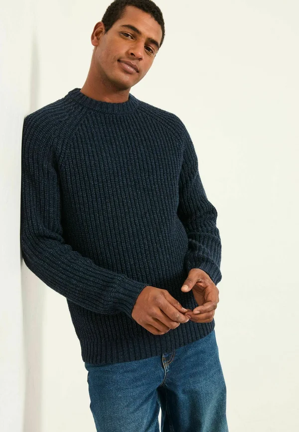 TALL FIT-CREW - Jumper - navy