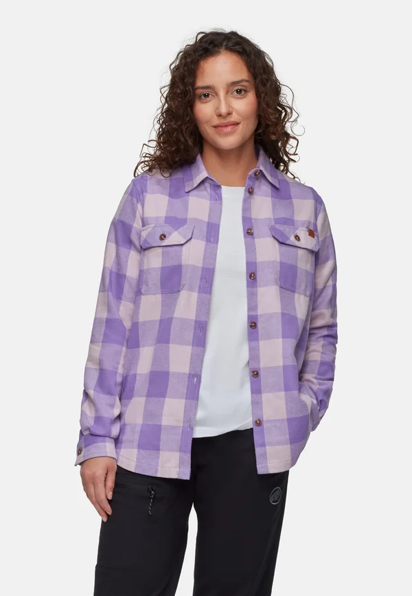 TAMARO - Button-down blouse - alpine calamint-lavandin