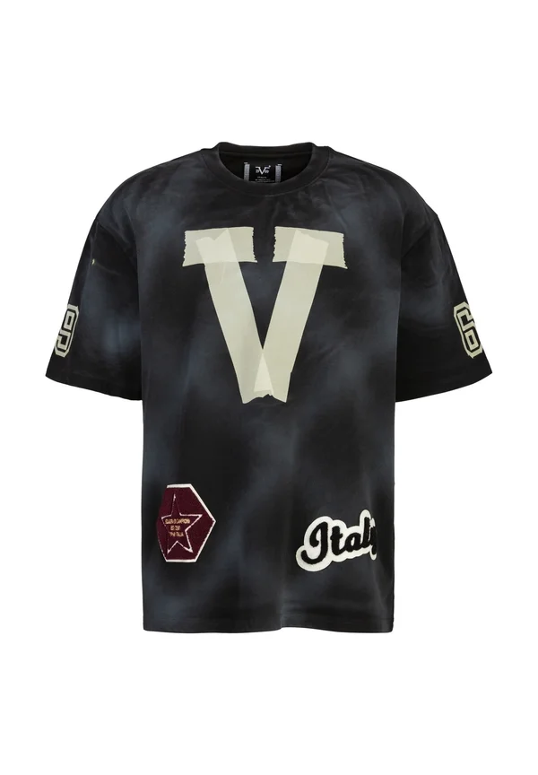 TAMARO FADE - Print T-shirt - black