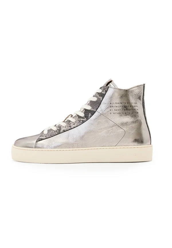 TANA - High-top trainers - silver-coloured