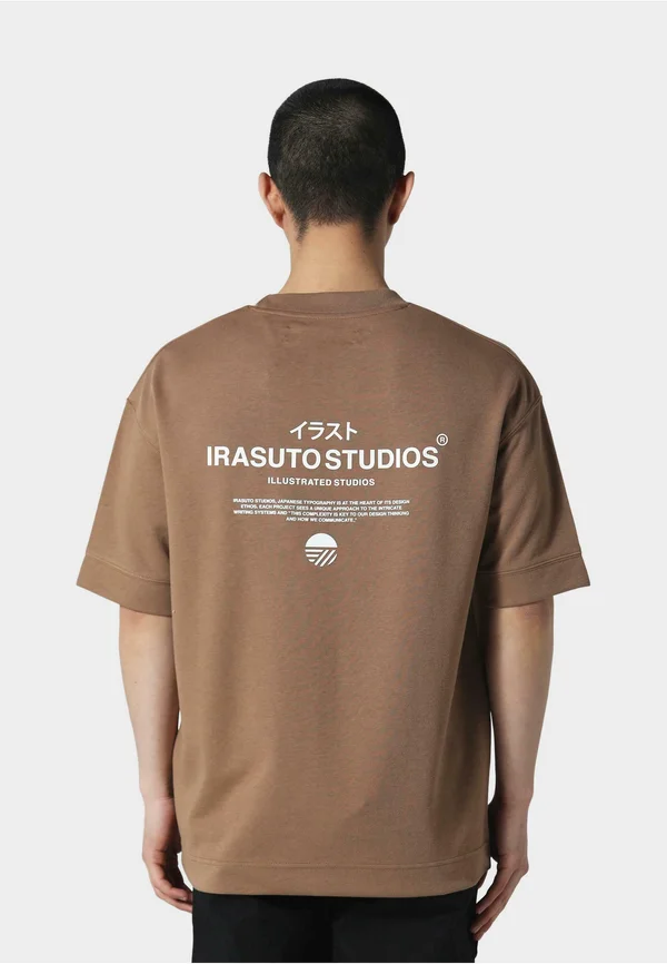 TANJUN  - Print T-shirt - mocha