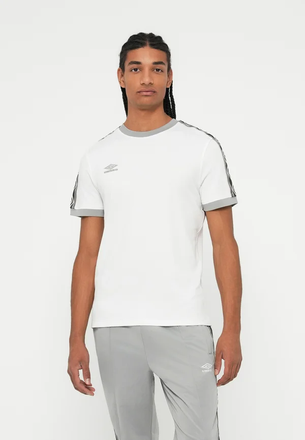 TAPED TEE - Basic T-shirt - brilliant white