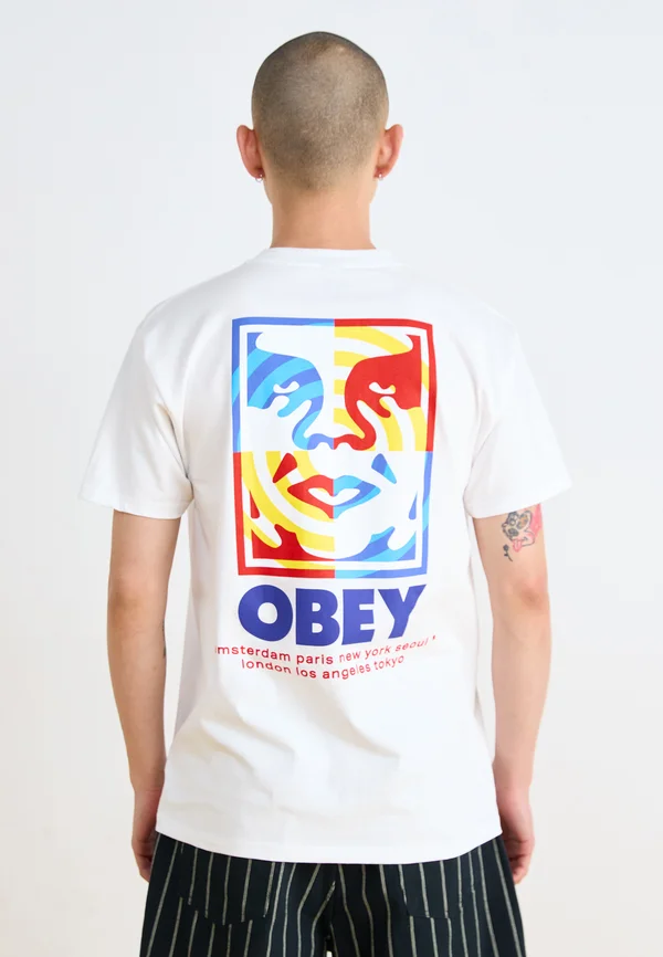 TARGET ICON - Print T-shirt - white