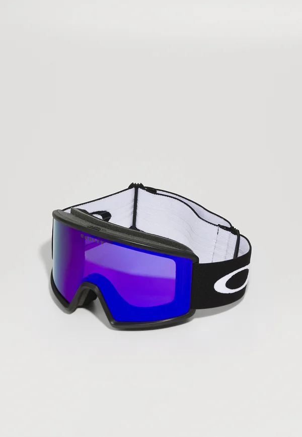 TARGET LINE L UNISEX - Ski goggles - matte black/violet iridium