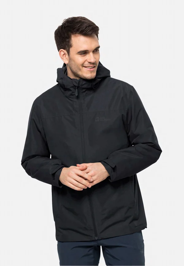 TAUBENBERG 3IN1 JACKET - Winter jacket - black