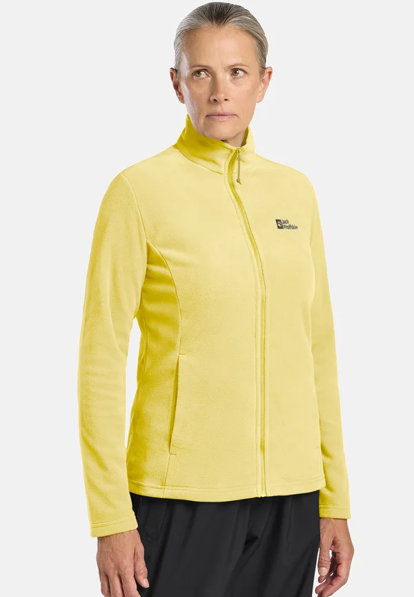 TAUNUS - Fleece jacket - lemon ice