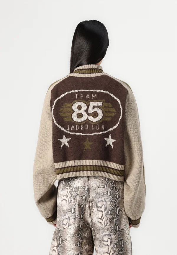 TEAM  - Bomber Jacket - brown