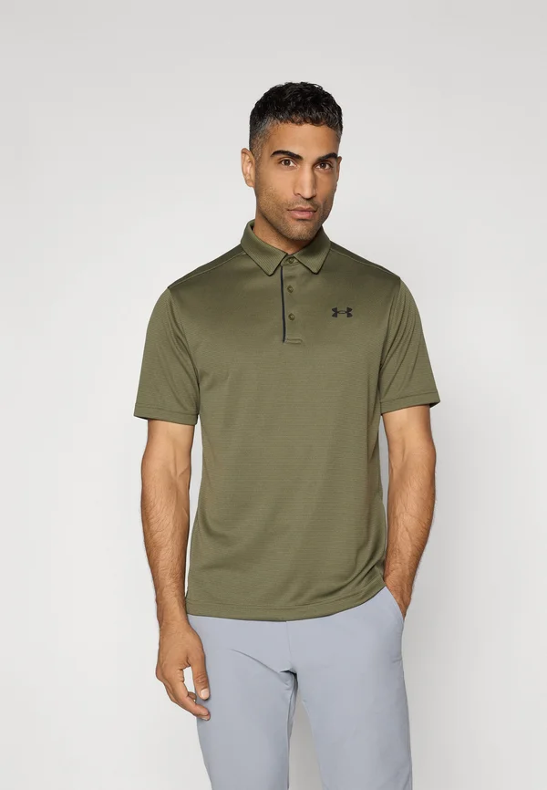 TECH - Polo shirt - marine od green/black