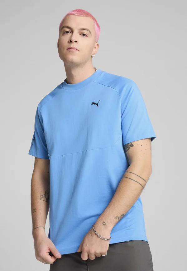TECH TEE - Basic T-shirt - team light blue