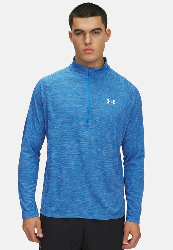TECH TEXTURED - Long sleeved top - blue atlantis