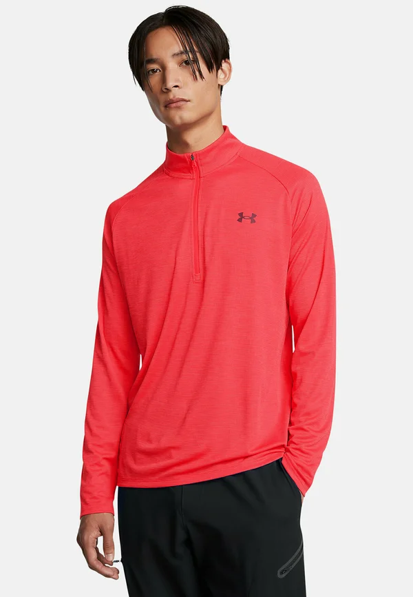 TECH TEXTURED - Long sleeved top - racer red