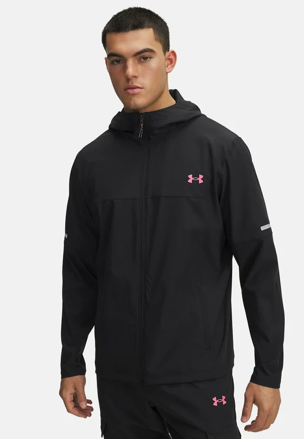 TECH UTILITY WOVEN - Training jacket - black