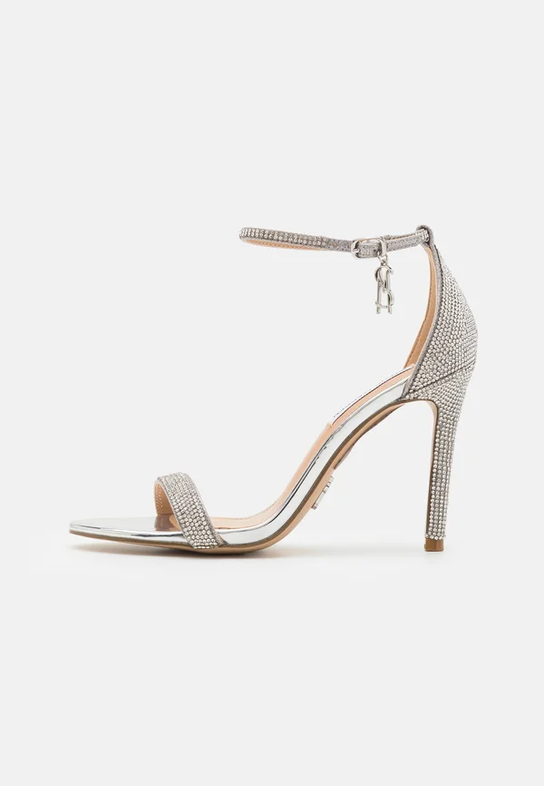 TECY-R - High heeled sandals - silver-coloured