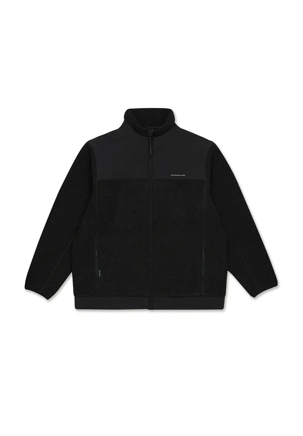 TEDDY FLEECE JACKET - Fleece jacket - all black