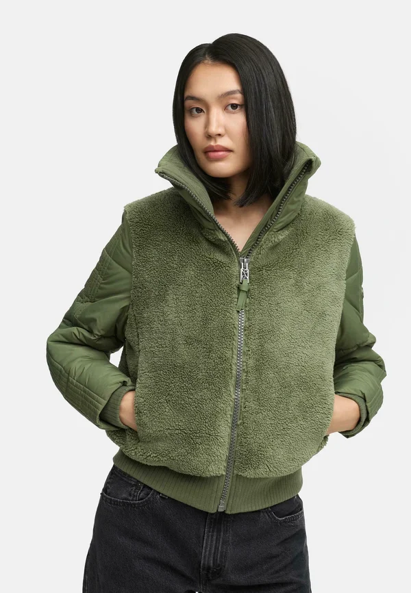 TEDDYZONE - Winter jacket - olive leaf