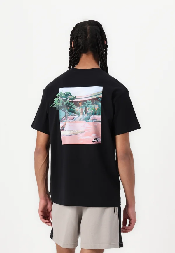 TEE BANKS - Print T-shirt - black