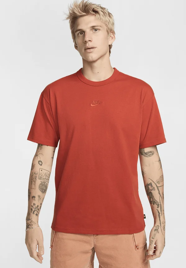 TEE - Basic T-shirt - dragon red