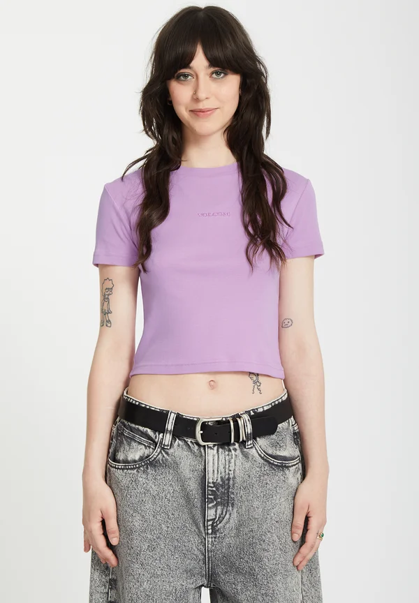 TEE  - Basic T-shirt - iris purple