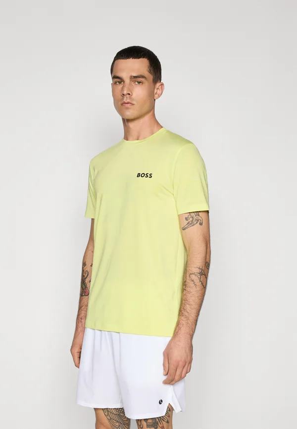 TEE CHECK  - Print T-shirt - light/pastel green