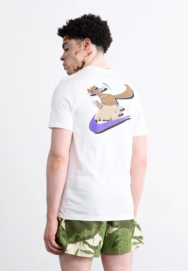 TEE CLUB NEO VARSITY - Print T-shirt - white