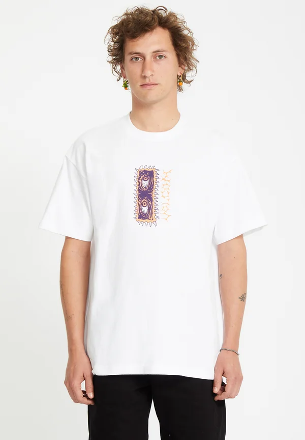 TEE EYE RUST - Print T-shirt - white
