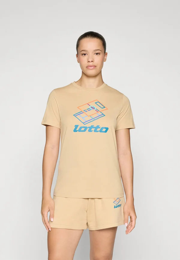 TEE HERITAGE - Print T-shirt - irish cream