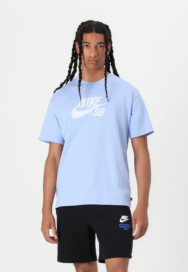 TEE LOGO - Print T-shirt - aluminum