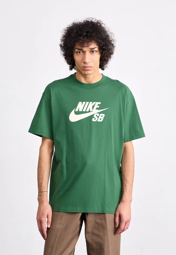 TEE LOGO - Print T-shirt - fir
