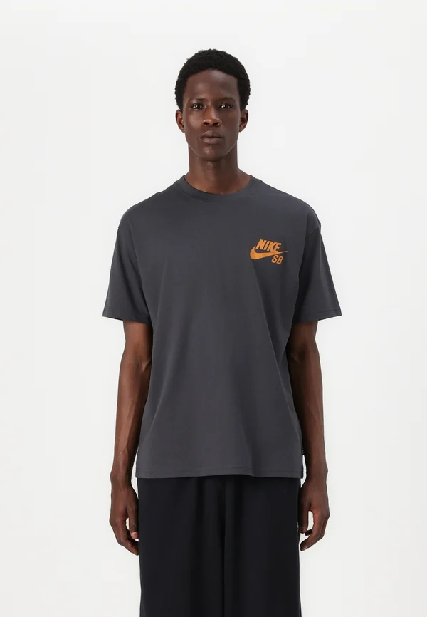 TEE LOGO - Print T-shirt - smoke grey