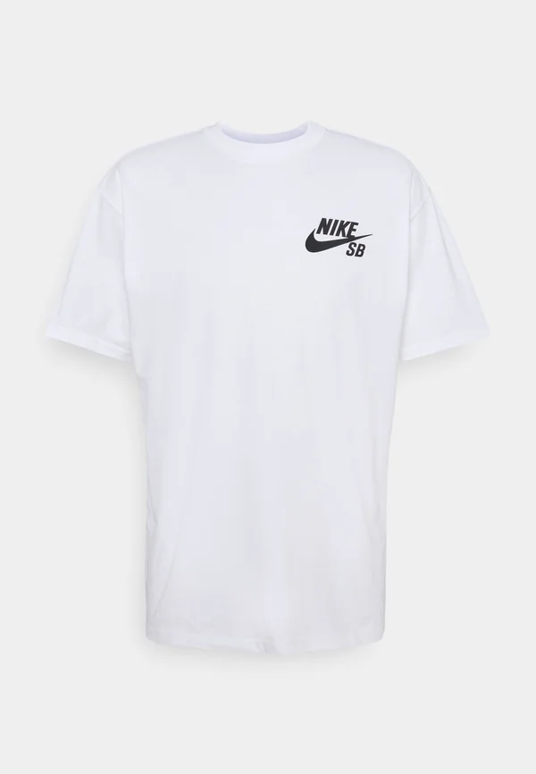 TEE LOGO - Print T-shirt - white/black