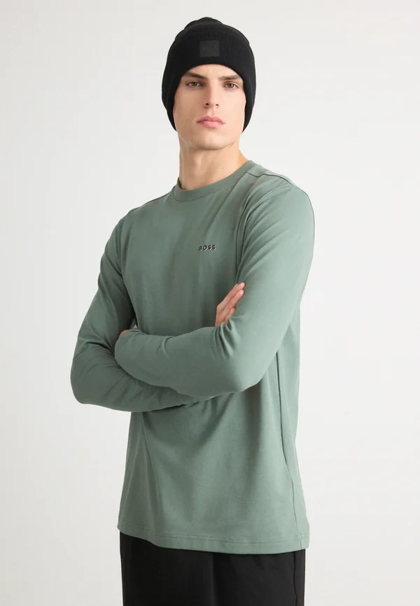 TEE LONG - Long sleeved top - open green