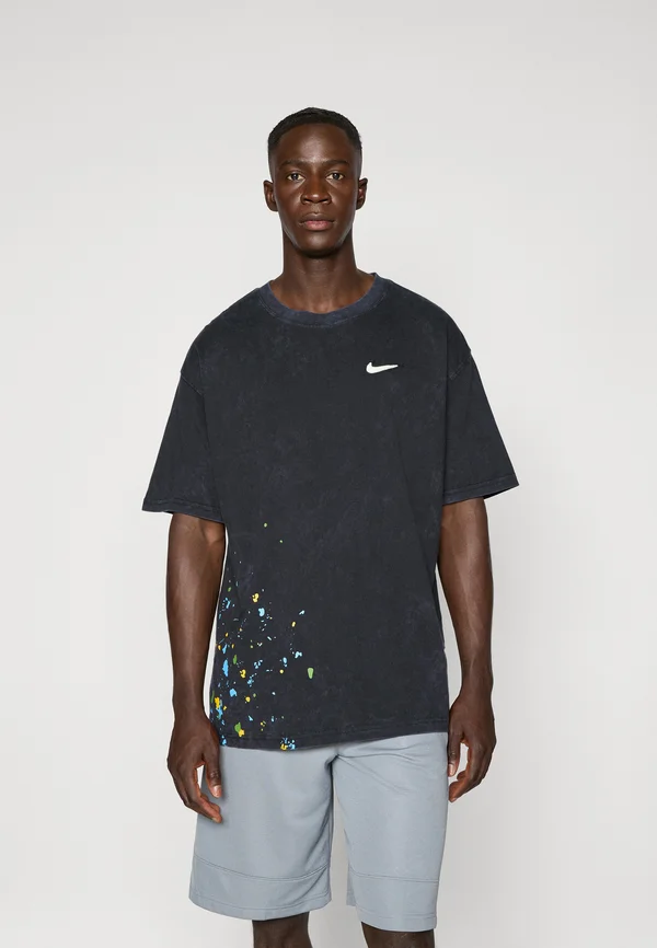 TEE PAINT - Print T-shirt - black