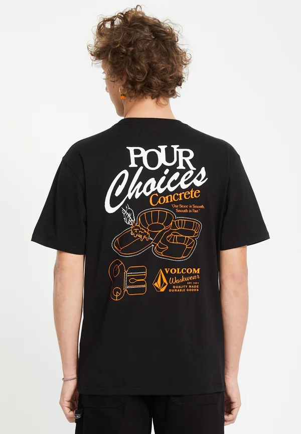 TEE  - Print T-shirt - black