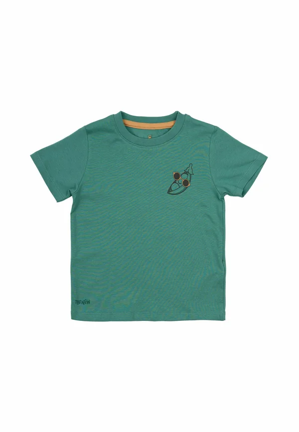 TEE - Print T-shirt - bottle green
