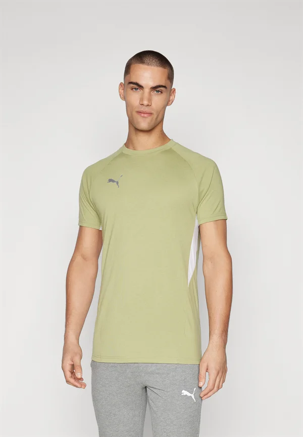 TEE - Print T-shirt - calming green