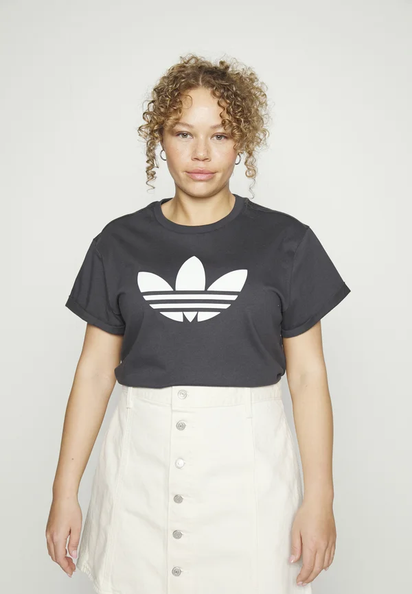 TEE - Print T-shirt - carbon