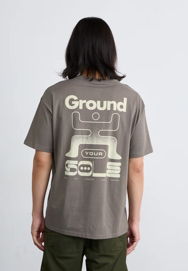 TEE - Print T-shirt - cave stone