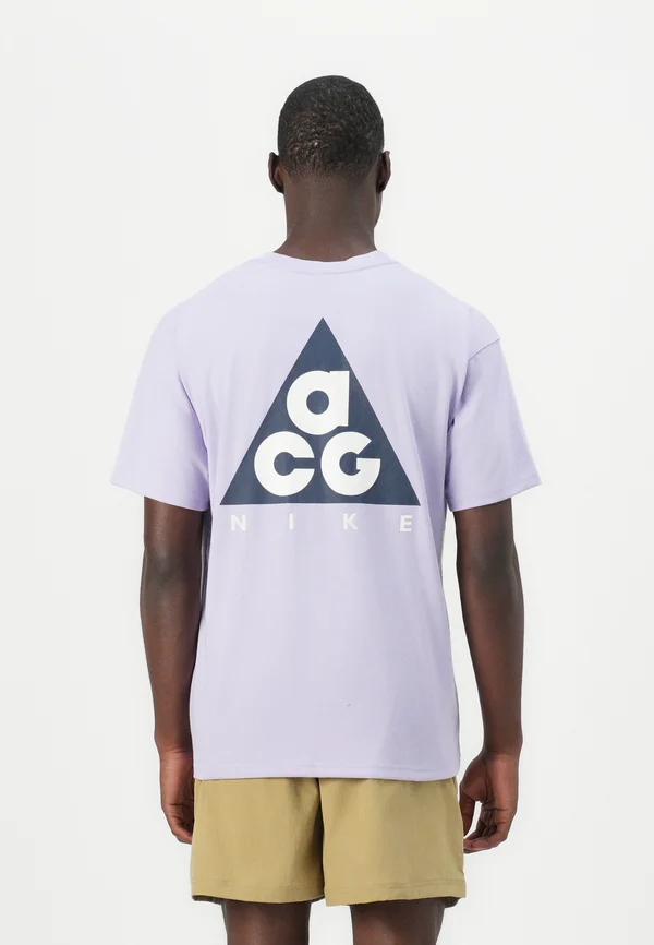 TEE - Print T-shirt - hydrangeas/thunder blue