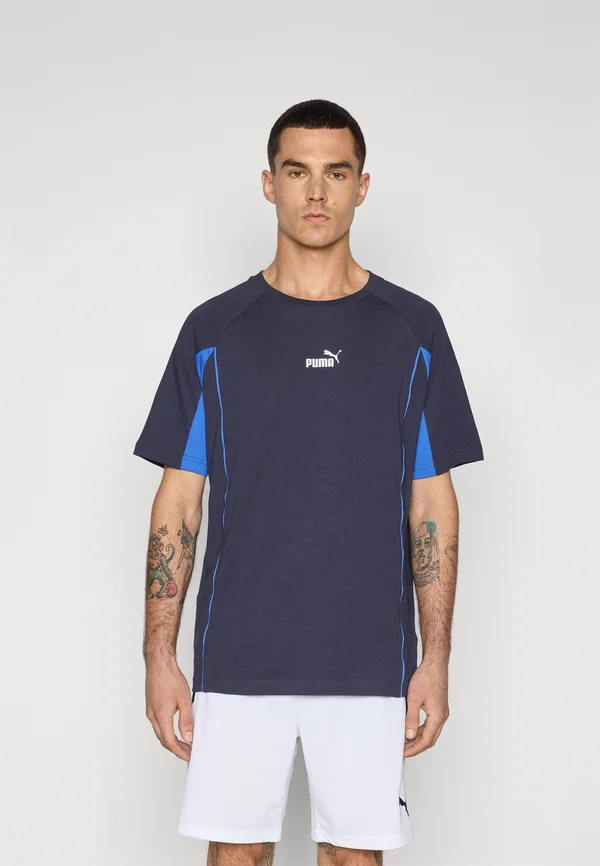 TEE - Print T-shirt - new navy