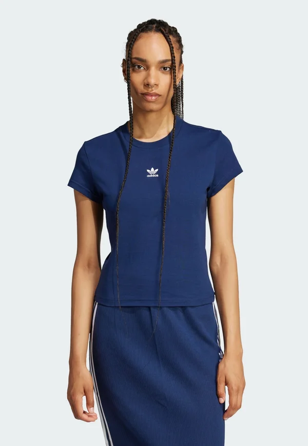 TEE - Print T-shirt - night indigo